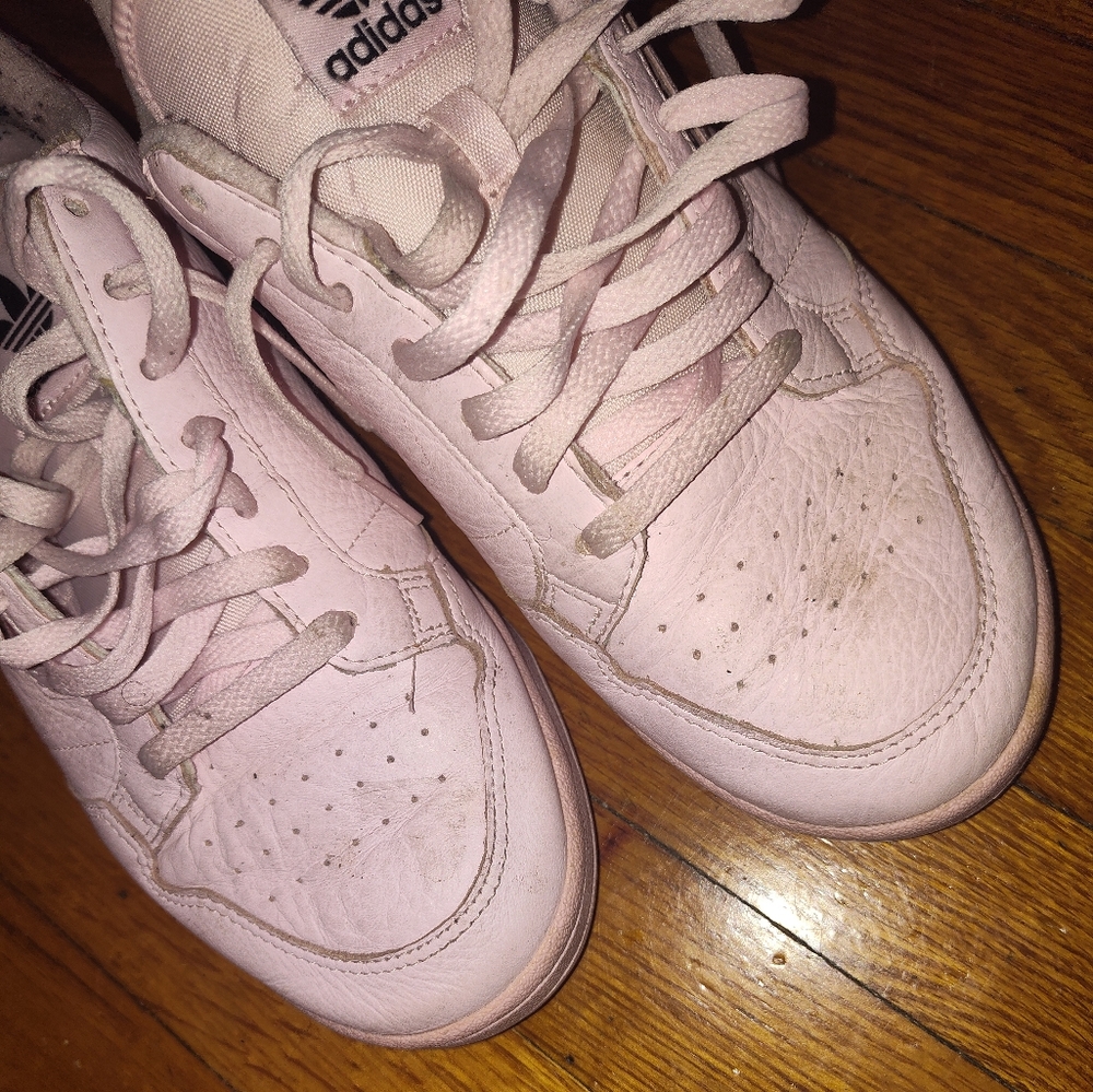 Pink adidas